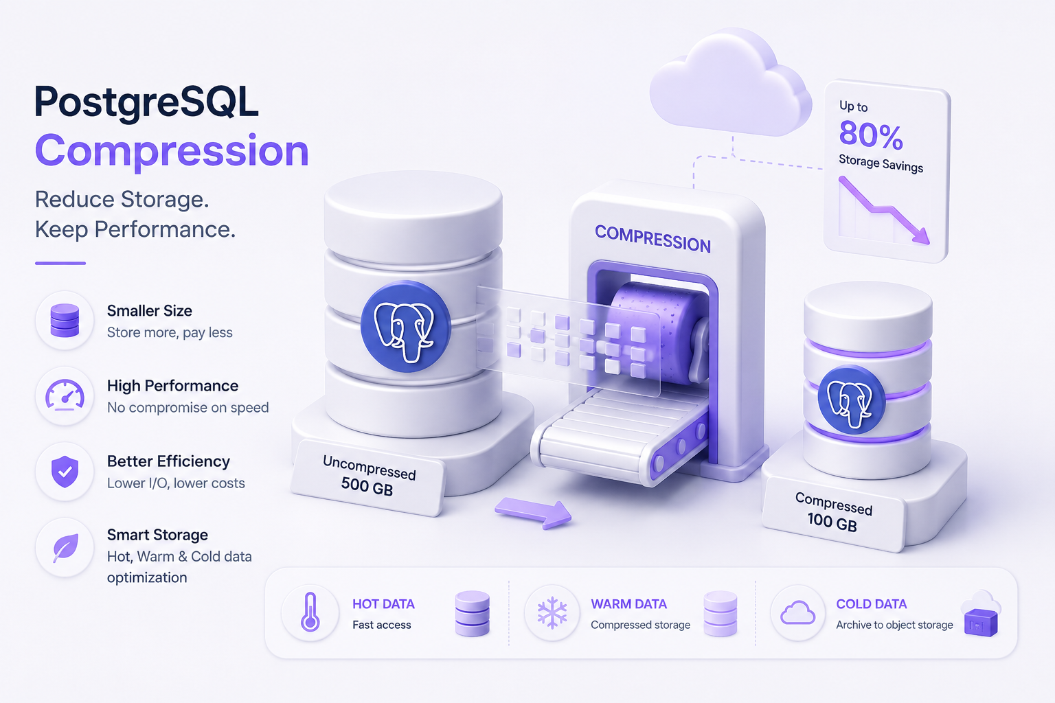 PostgreSQL Compression: How to Reduce Database Storage Without Sacrificing Performance